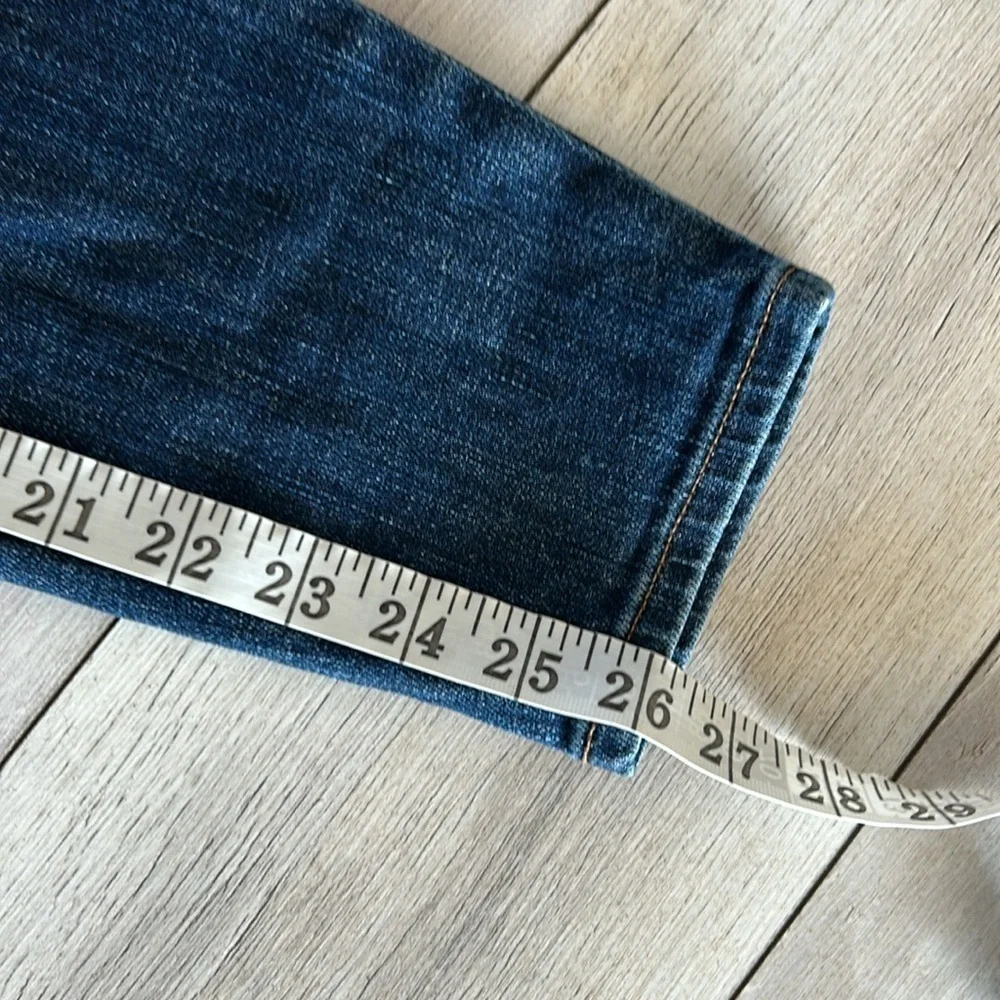 J Brand Jasper Patched mid rise capri jeans size 25